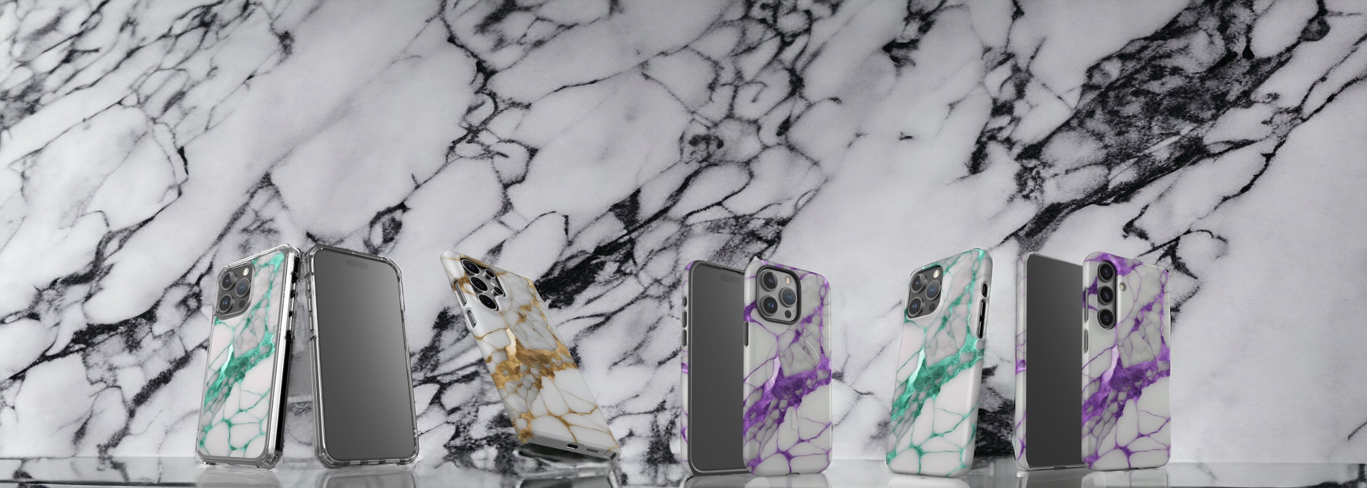 Marble Luxe Collection - Shop Now To Add Luxury To Your Device!