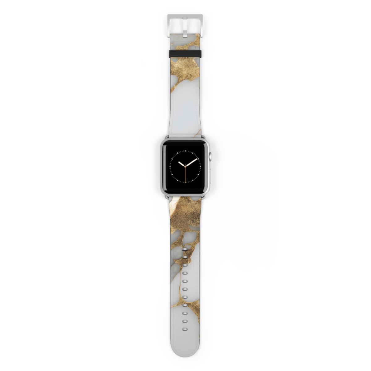 Apple Watch Series 1-8 & SE Faux Leather Band - Marble Luxe
