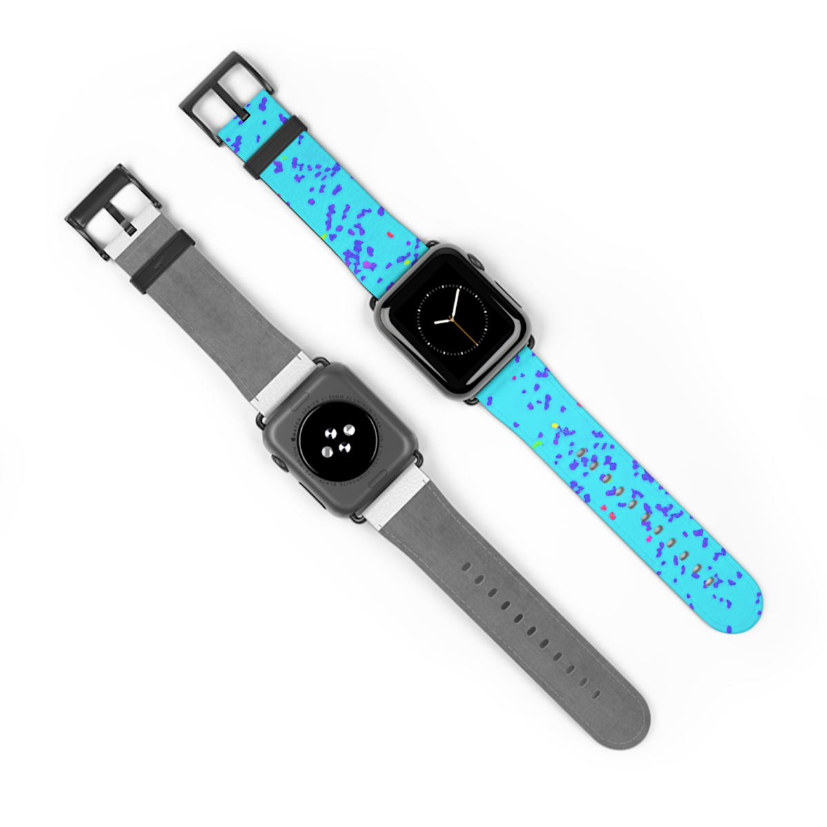 Apple Watch Series 1-8 & SE Faux Leather Band - Speckles