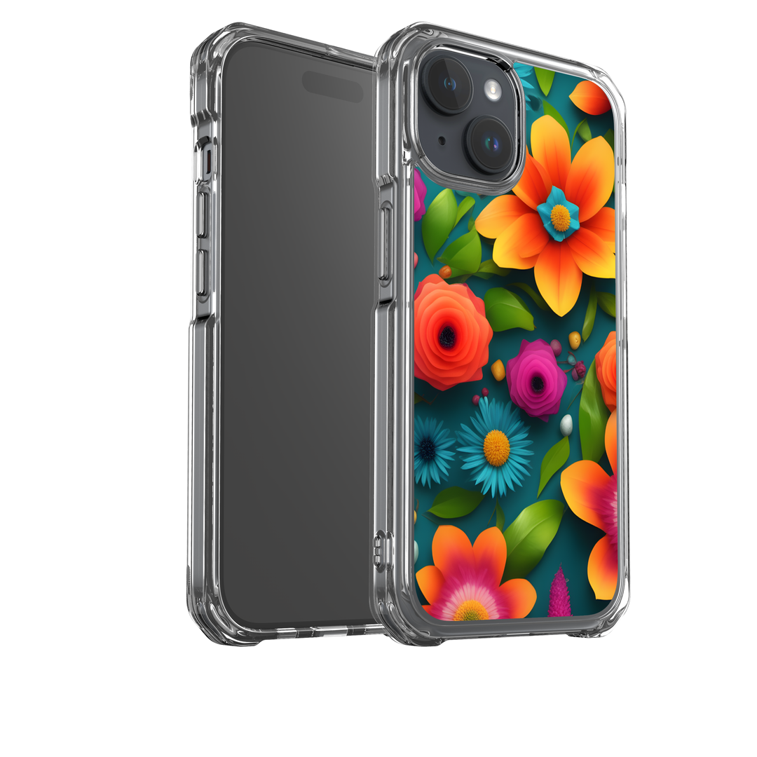 iPhone Impact Case - Floral Fiesta