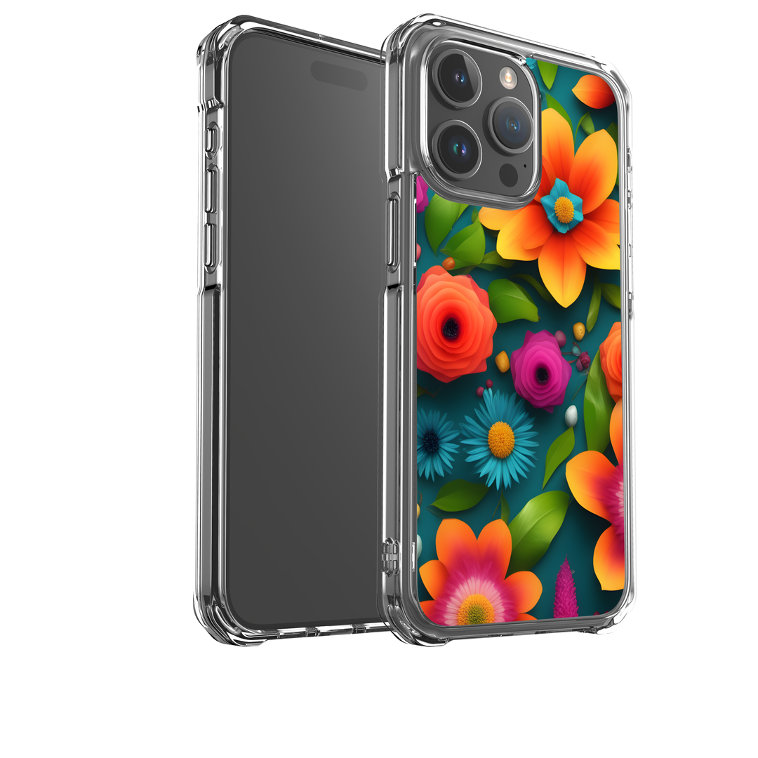 iPhone Impact MagSafe Case - Floral Fiesta