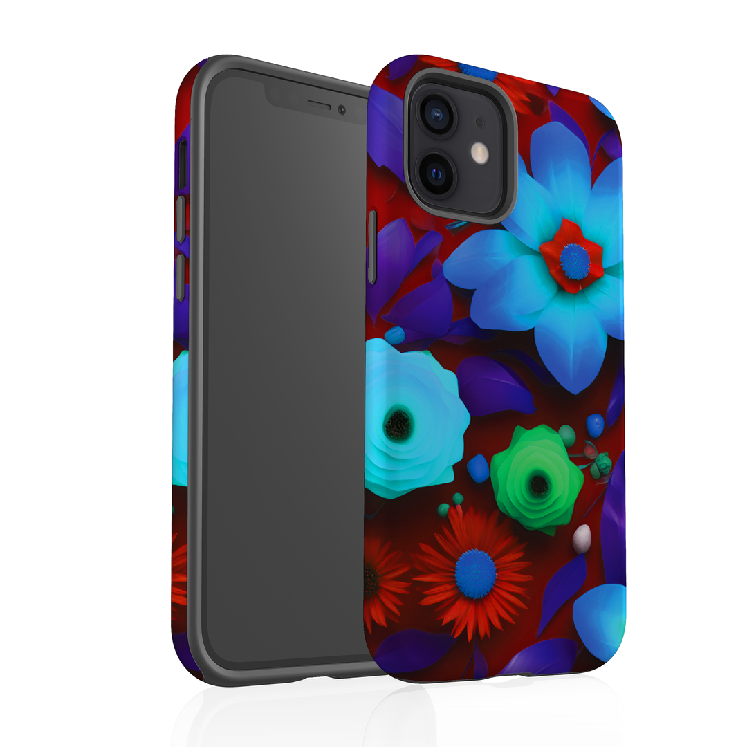 iPhone Tough Case - Floral Fiesta