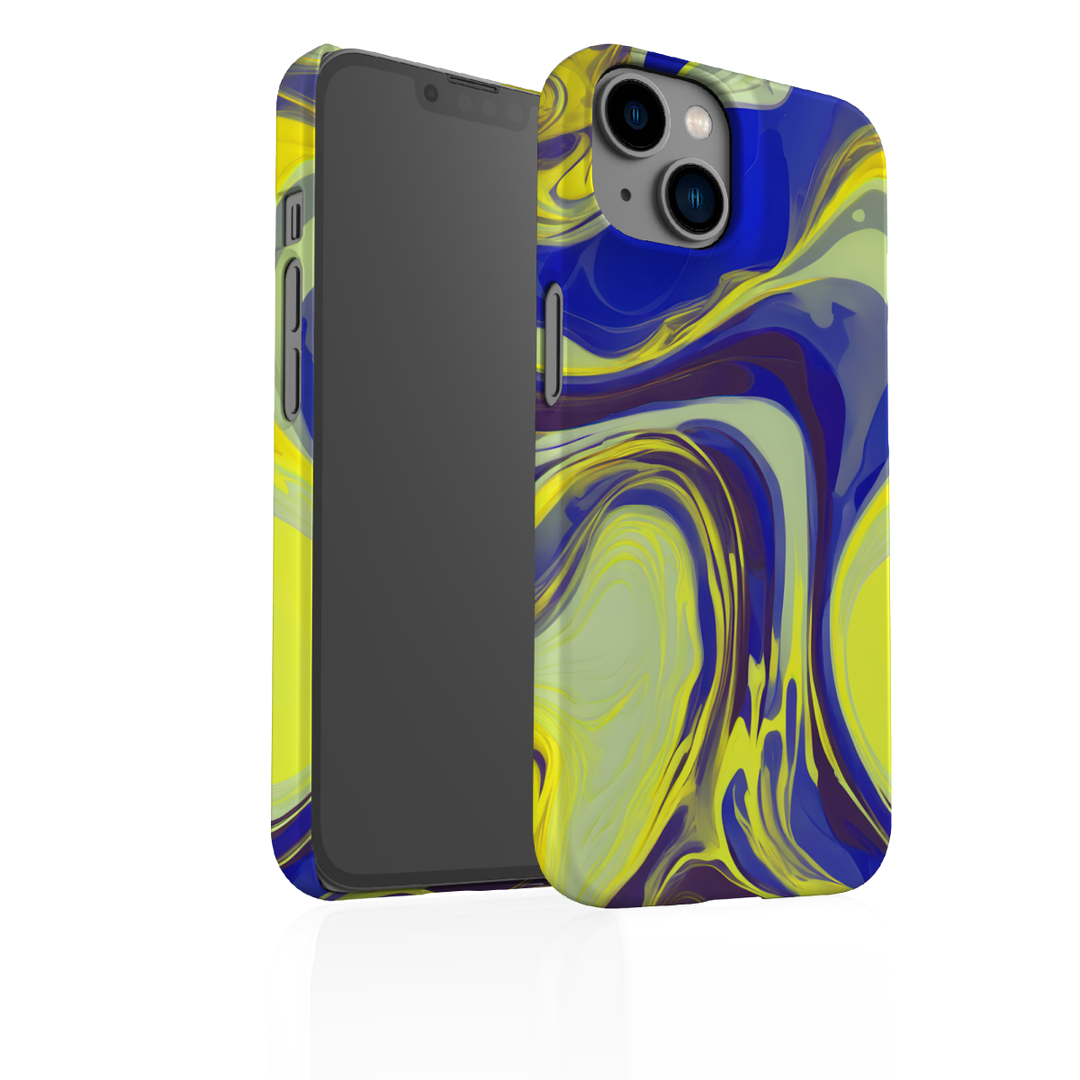iPhone Slim Case - Opulent Swirls