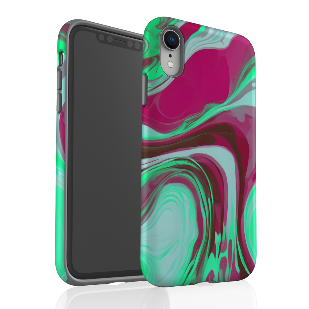 iPhone Tough Case - Opulent Swirls