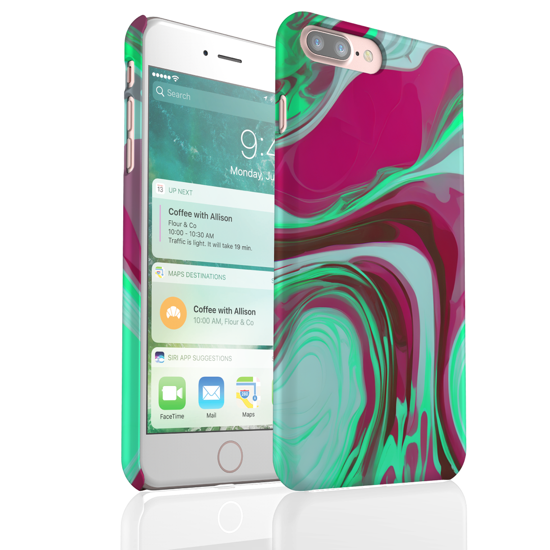 iPhone Slim Case - Opulent Swirls